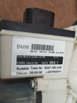 BMW E83 X3 MECHANIZMUS ZVEDÁK OKNO PRAVÝ PŘEDNÍ 6925964