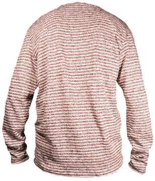 JACK&JONES sweter STRIPED red JORELIJAH _ L