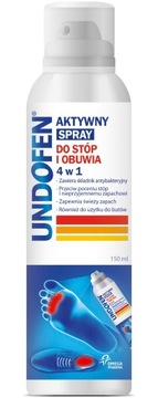 UNDOFEN aktywny spray do stóp i butów 4 w 1 150 ml