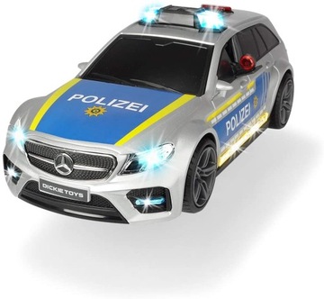 11/704 Pojazd policyjny Mercedes E43 uszkodzony