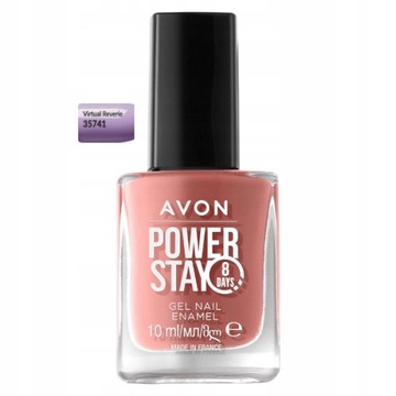 AVON Żelowy lakier Powerstay VIRTUAL REVERIE
