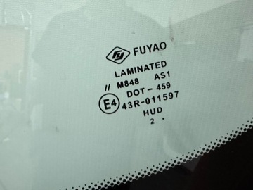 BMW 4 F32 F36 I4 G26 SKLO (OKNO) PŘEDNÍ KAMERA HUD
