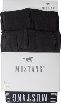 Мужские боксеры хлопковые черные Mustang Classic, 2 шт, размер XXL