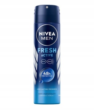 NIVEA MEN Fresh Active Antyperspirant męski w sprayu 150ml