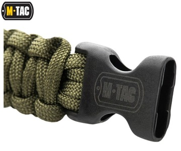 БРАСЛЕТ PARACORD SURVIVAL M-TAC OLIVE L