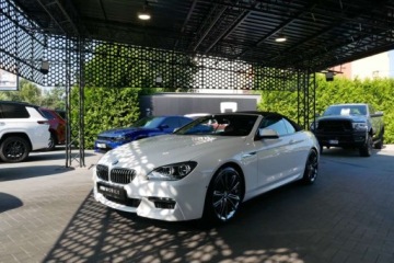 BMW Seria 6 F06-F12-F13 Cabrio 650i 450KM 2015 BMW Seria 6 Cabriolet 449KM Skory Navi 4x4 HeadUp Display Cam WentylacjaMi, zdjęcie 1