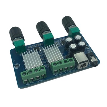 Плата цифрового усилителя мощности XH A355, 2.1 канала