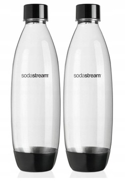 Zestaw 2 butelki do saturatora SodaStream Fuse 1L Długa data ważności
