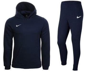 Nike dres dziecięcy bluza z kapturem spodnie r.137