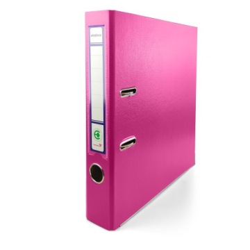 Папка офисная ПП EKOBOX 50мм насыщенных цветов 5 шт. узкий