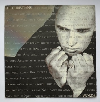 THE CHRISTIANS Words / Long Gone ~ 7''SP