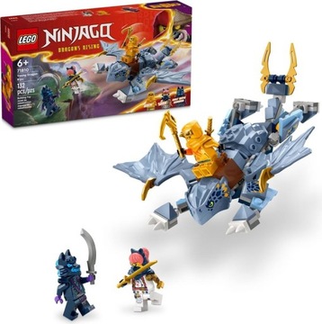 LEGO NINJAGO BLOCKS 71810 ФИГУРКИ МАЛЕНЬКОГО ДРАКОНА БЭБИ РЮ + СУМКА LEGO