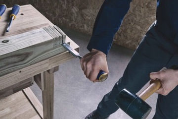 IRWIN плоские стамески по дереву 6-25 мм Набор из 5 шт.