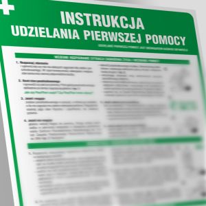 Instrukcja BHP udzielania pierwszej pomocy
