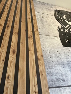 Стеновые рейки Декоративная стеновая панель 100х50 архитектурный бетон