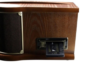 Ретро проигрыватель проигрывателей CD MP3 USB SD кассета с антенной дистанционного управления