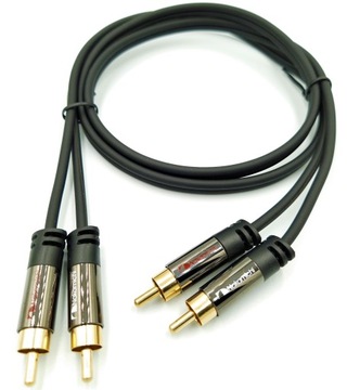 Стереокабель NAKAMICHI 2RCA - 2RCA Cinch OFC 0,5м
