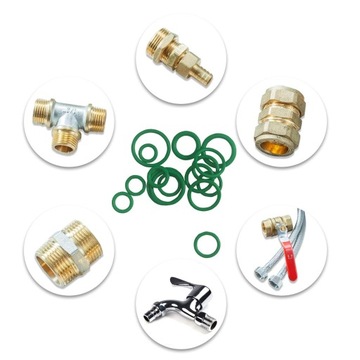 НАБОР ПРОКЛАДОК ДЛЯ УПЛОТНИТЕЛЬНЫХ КОЛЬЦЕВ КОНДИЦИОНЕРА 270 ШТ.