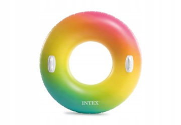 Duże koło Intex 58202 COLOR z uchwytem