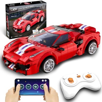 Klocki CaDA Zdalnie Sterowane Auto na PILOTA Race Car Ford GT 306 Elementów