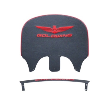 Накладка с логотипом на разъеме руля Красная Honda Goldwing GL 1800 Gift