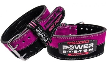 POWER-SYSTEM pas treningowy do trójboju dla kobiet Strong Femme M