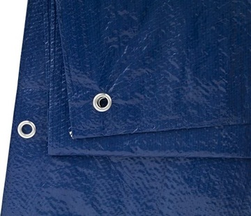 БРЕЗЕНТ Брезент 4x6 СИНИЙ Защитный Водонепроницаемый