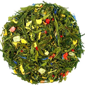 HERBATA ZIELONA Sencha Lady Diana truskawka 100g