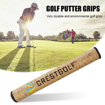 Грипсы для гольфа CRESTGOLF новые экологически чистые ручки для клюшек для гольфа из коры