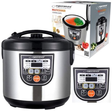 MULTICOOKER SZYBKOWAR PAROWAR KOMBIWAR 11 FUNKCJI 5l LCD