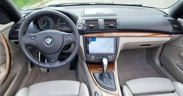 BMW Seria 1 E81/E87 Cabrio E88 120d 177KM 2008 BMW Seria 1 BMW Seria 120D Kabrio M-Pakiet Skora Xenon Nawi Ringi El. Dach, zdjęcie 4