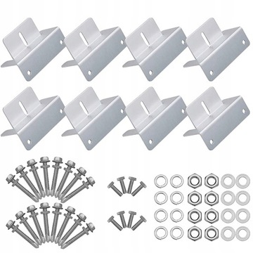 ДЕРЖАТЕЛЬ ФОТОЭЛЕКТРИЧЕСКОГО МОДУЛЯ ДЛЯ МОНТАЖА НА ПАНЕЛИ 8x