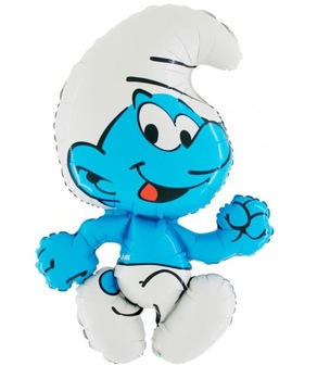 Balon foliowy Smerf Smerfy 85x55 cm