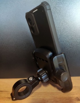 Держатель для телефона GPS Регулируемая ширина для руля мотоцикла / зеркала