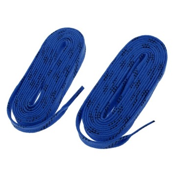 Płaskie sznurowadła 108 cali, niebieskie zgodnie z