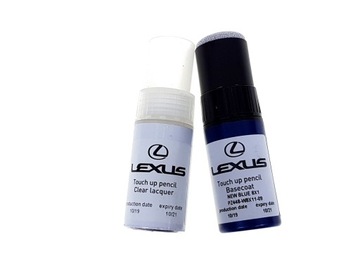 LEXUS LAKIER ZAPRAWKA FARBA BAZA NIEBIESKI 8X1
