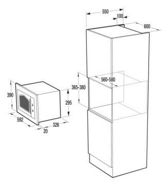 Комплект черных ковриков GORENJE BOS67372CLB + BM235CLB + GW6D42CLB