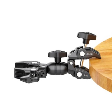 UCHWYT ZACISK CRAB CLAMP +PRZEGUB MAGIC ARM ULANZI