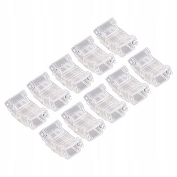 10 szt. Złącza listwy oświetleniowej LED 2Pin 8mm