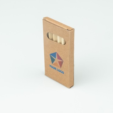РЕКЛАМНЫЕ МЕЛКИ С УФ-ПРЕЧАТКОЙ С ЛОГОТИПОМ CAMI UV CRAYONS 50 ШТ.