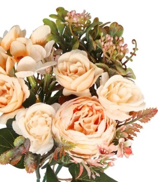 ИСКУССТВЕННЫЕ ЦВЕТЫ РАСТЕНИЯ ПИОН БУКЕТ ПИОНОВЫХ РОЗ