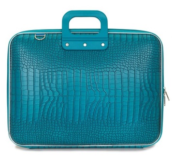 Cocco Bombata torba do laptopa 17” Niebieska