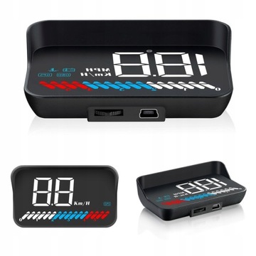 OBD2 Светодиодный проектор Автомобильный GPS HUD Дисплей M7 Светодиодный датчик сумерек