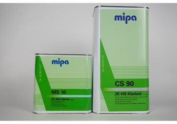 MIPA LAKIER BEZBARWNY CS90 5L+UTW MS 10 7,5L KPL