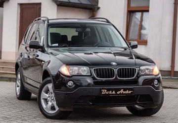 BMW X3 E83 2.0d 150KM 2007 BMW X3 2.0D 150KM Lift Skora Panorama ALu Pdc Serwis Gwarancjia 2.0