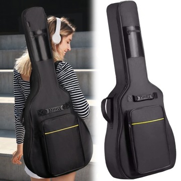 WODOODPORNY POKROWIEC NA GITARĘ, POKROWIEC NA GITARĘ AKUSTYCZNĄ, GIG BAG