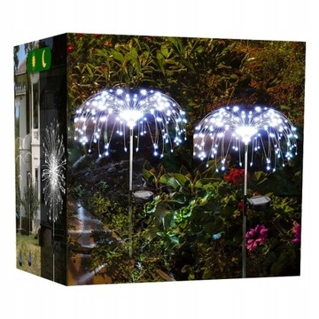 4x СОЛНЕЧНАЯ ЛАМПА ДЛЯ САДА УКРАШЕНИЕ ОДУВШИНКИ 150 LED