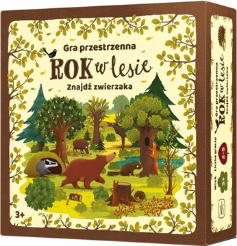 ROK W LESIE. ZNAJDŹ ZWIERZAKA