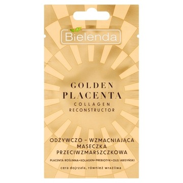 Bielenda Golden Placenta Wzmacniająca Maseczka przeciwzmarszczkowa 8ml