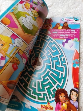 czasopismo lego friends klocki wesołych walentynek